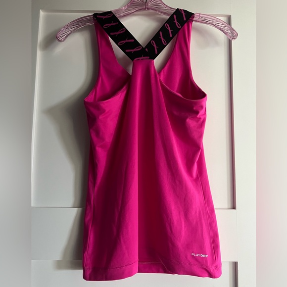 Reebok - for breast cancer awareness - hot pink workout tank top in x small. - Picture 3 of 10